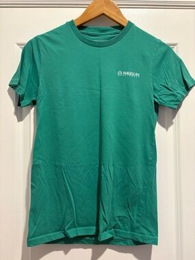 Magellan Outdoors Men's Green Crew Neck Short Sleeve Tee
